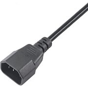 Power cbl PC 250V/10A C13/C14 1,8m AKYGA