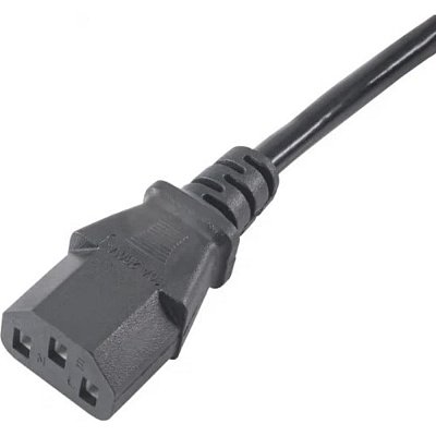 Power cbl PC 250V/10A C13/C14 1,8m AKYGA