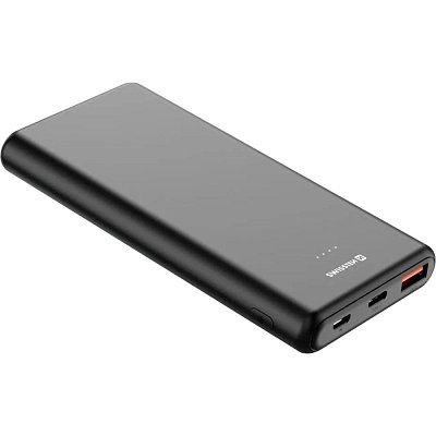 POWERBANK 10000 mAh BLACK SWISSTEN