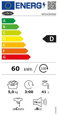Pračka Goddess WFE1035M9SD
