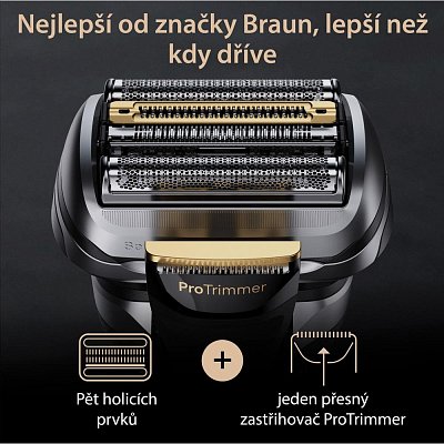 PRO 9515S HOLÍCÍ STROJEK GREY BRAUN