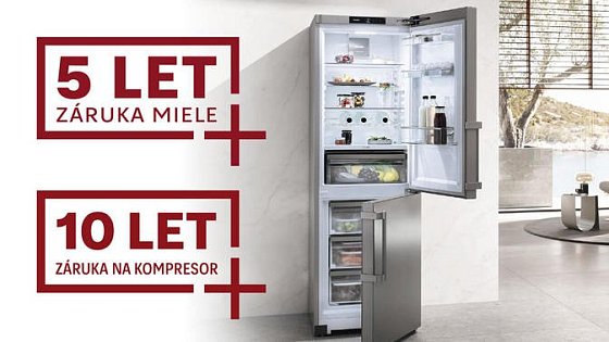 Prodloužená záruka na sortiment chlazení od Miele