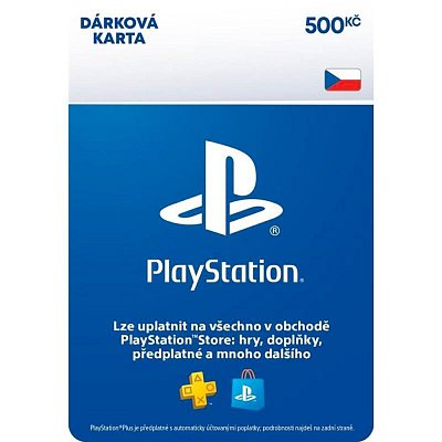 PS STORE KREDIT 500 SONY