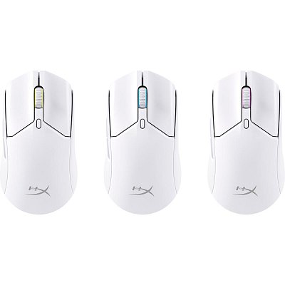 Pulsefire Haste 2 Wrl GamMouse wh HYPERX