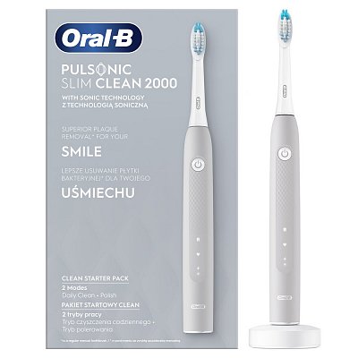 PULSONIC SLIM CLEAN 2000 GREY ORAL B