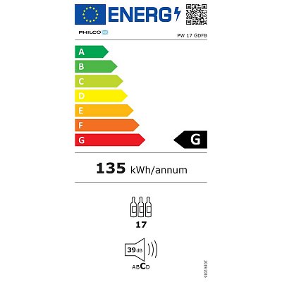 PW 17 GDFB duozónová vinotéka PHILCO