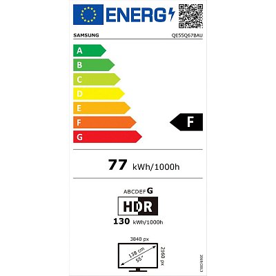 QE55Q67B QLED ULTRA HD TV SAMSUNG