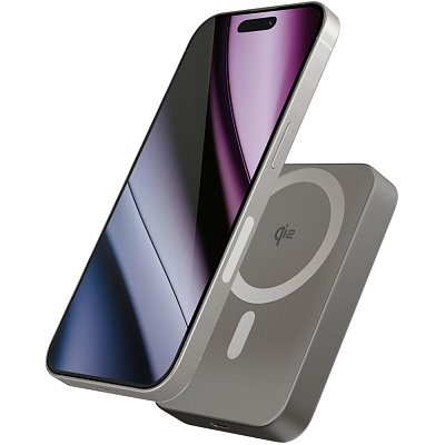 Qi2 10000mAh Alu Mag+ PB černá EPICO