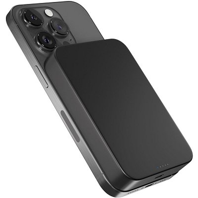 Qi2 10000mAh Alu Mag+ PB titanová EPICO