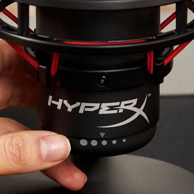 Quadcast, Microphone, Black/red HYPERX