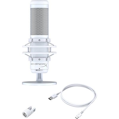 QuadCast S USB White Microphone HYPERX