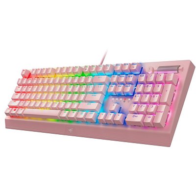 Quartz Ed.BLACKWIDOW V3 Gr Kbd US RAZER