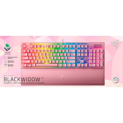 Quartz Ed.BLACKWIDOW V3 Gr Kbd US RAZER