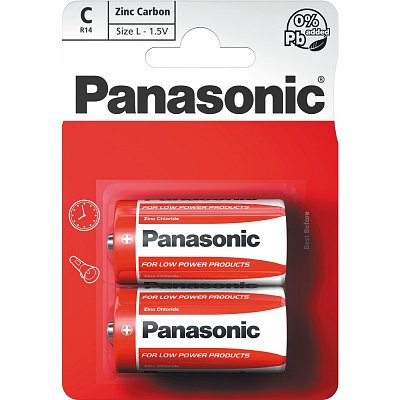 R14 2BP C Red zn PANASONIC