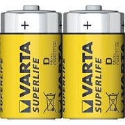 R20 2S D Superlife Zn VARTA