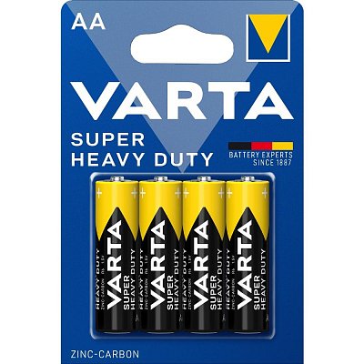 R6 4BP AA Superlife Zn VARTA