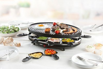 Raclette gril pro 8 osob - DOMO DO9038G