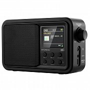 Radiopřijímač DAB+ Hyundai PR 650 BTDAB, černý