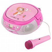 Radiopřijímač GoGEN MAXIPREHRAVAC P s CD/MP3/USB, růžová/purpurová