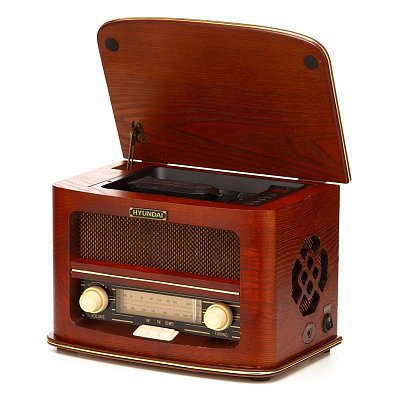 Radiopřijímač s CD Hyundai RC606 RETRO, třešeň