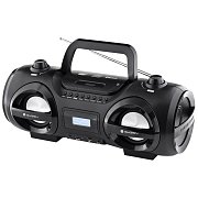 Radiopřijímač s DAB+/CD GoGEN CDM 425 BTDAB, černá/stříbrná