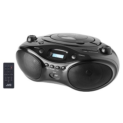 Radiopřijímač s DAB+/CD JVC RD-E661B-DAB, černý