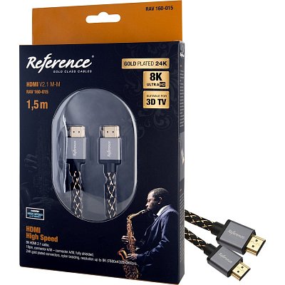 RAV 160-015 HDMI V2.1 M-M 1,5m REFERENCE