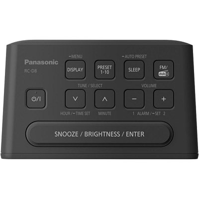 RC D8EG-K rádio DAB+ PANASONIC
