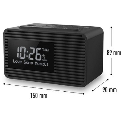 RC D8EG-K rádio DAB+ PANASONIC