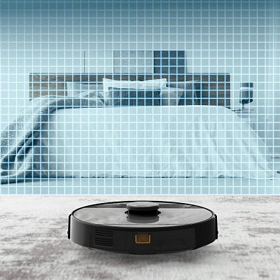 RC3S ROBOTICKÝ VYSAVAČ MOPEM ČERNÁ AENO