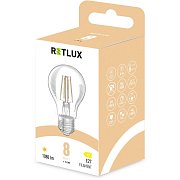 RFL 602 Fil. A60 E27 bulb 8W WW D RETLUX