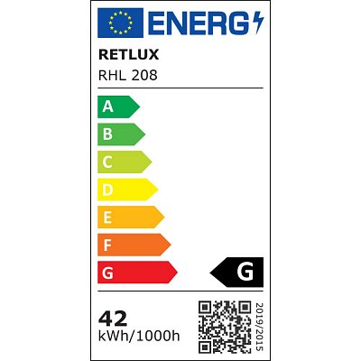 RHL 208 R63 E27 42W halogen RETLUX