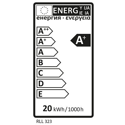 RLL 323 A67 E27 žárovka 20W WW RETLUX