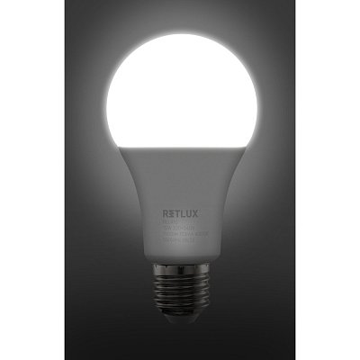 RLL 410 A65 E27 bulb 15W CW       RETLUX