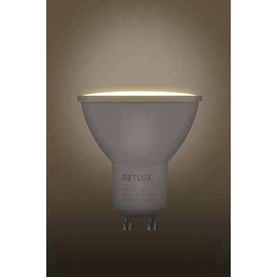 RLL 413 GU10 bulb 5W WW RETLUX