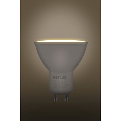 RLL 413 GU10 bulb 5W WW RETLUX