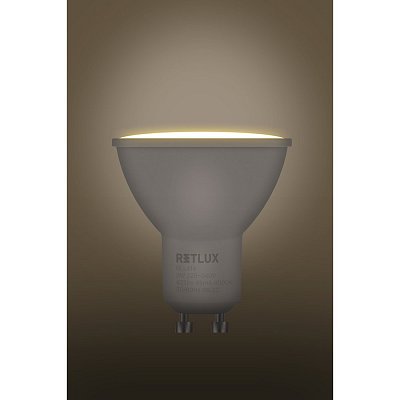 RLL 414 GU10 bulb 5W CW RETLUX