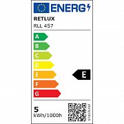 RLL 457 R7S J78 4,5W LED COB WW RETLUX