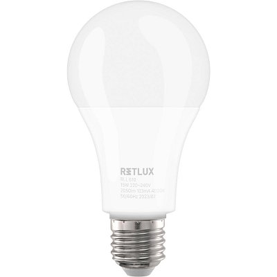 RLL 610 A70 E27 bulb 15W WW D RETLUX