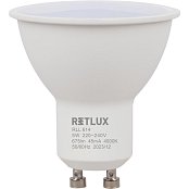RLL 614 GU10 bulb 5W CW D RETLUX