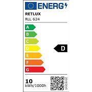 RLL 624 R63 E27 Spot 10W WW D RETLUX