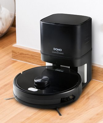 Robotický vysavač s čistící stanicí a mopem - DOMO DO7298S
