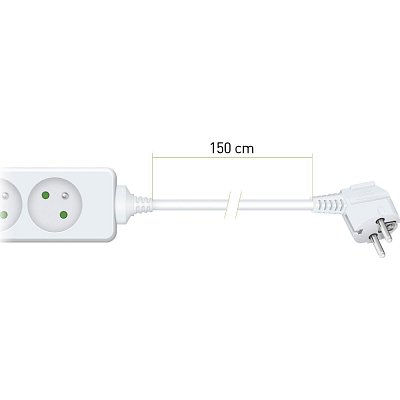 RPC 01 prodl.přívod1,5m/3 3×1,0mm RETLUX