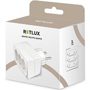 RPC 60 rozbočka 3x 2,5A/250V bílá RETLUX