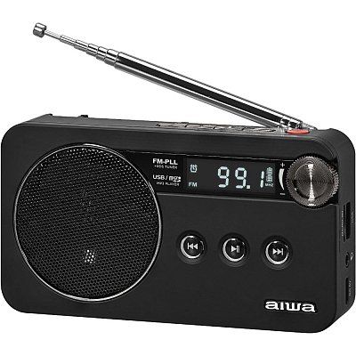 RS-77PLL/BK PŘEN FM RADIOPŘIJÍMAČ AIWA