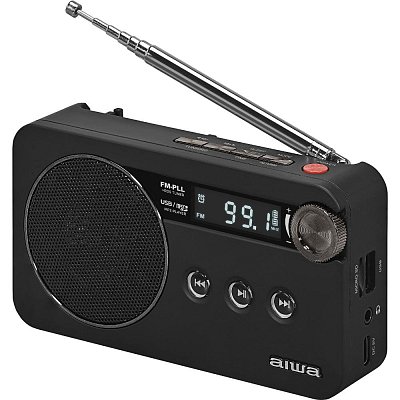 RS-77PLL/BK PŘEN FM RADIOPŘIJÍMAČ AIWA