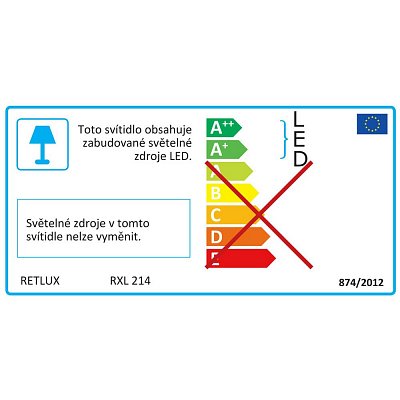 RXL 214 řetěz 300LED 30+5m WW TM RETLUX