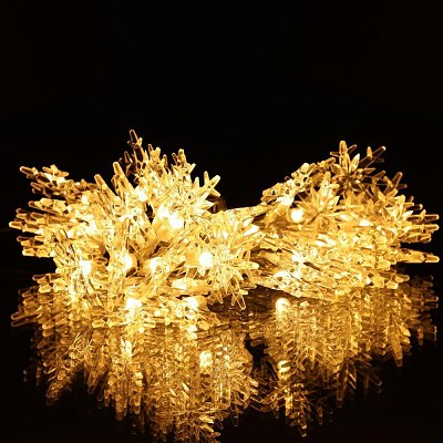 RXL 495 Řetěz vločky 40 LED CW RETLUX