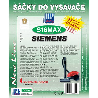 S 16 MAX SÁČEK DO VYSAVAČE JOLLY