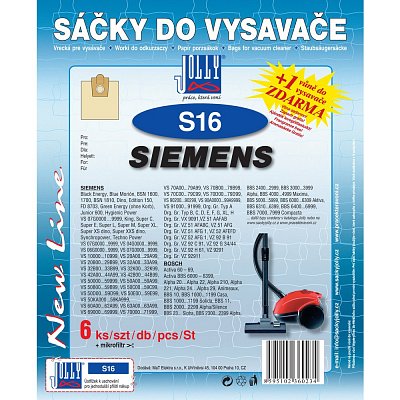 S 16 SÁČEK DO VYSAVAČE JOLLY